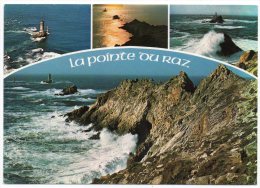 Delcampe - CP, 29, LA POINTE DU RAZ, La Pointe Et Le Phare De La Vieille, Vierge, Editions D'Art JACK - La Pointe Du Raz