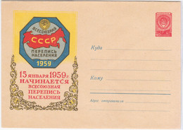 Russia USSR 1958 All-Union Census Begins 1959.01.15 - 1950-59