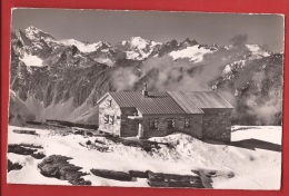 AREFU-07 Cabane Du Tracuit Val D'Anniviers. Cachet Zinal 1960 - Anniviers