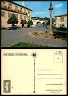 PORTUGAL COR 25795 - CASTELO BRANCO - ARCO DO PAÇO E MUSEU - OLD CARS AUTOOBILES VOITURES - Castelo Branco