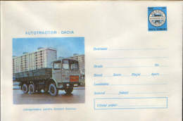 Romania(1325)-Stationery Cover 1973,unused -  Truck "Roman" - Trucks