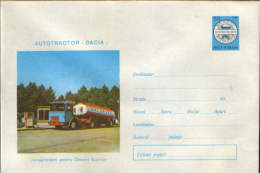 Romania(1328)-Stationery Cover 1973,unused -  Cistern "Roman Diesel" - Trucks
