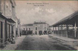 86 MONTS-sur-GUESNES - Place Des Halles - Monts Sur Guesnes