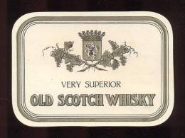 Etiquette De Scotch Whisky   -   Very Supérior  -  Ecosse - Whisky