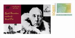 Spain 2013 - Ephemeris - 14 December 1911 - Arrival To South Pole Of Roald Amundsen Special Cover - Explorateurs