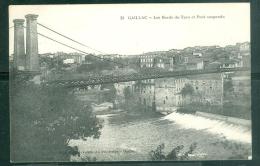 N°23  -  Gaillac (Tarn) Les Bords Du Tarn . Et Pont Suspendu  - Dag36 - Gaillac
