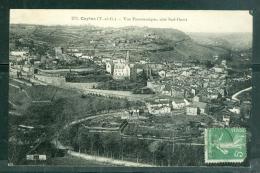 N°273  -    CAYLUS VUE PANORAMIQUE COTE SUD-OUEST   Dag42 - Caylus