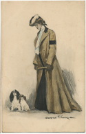 Clarence Underwood Femme  MM Munk 303  Chien Cocker - Underwood, Clarence F.