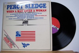 LP : Percy Sledge - When A Man Loves A Woman (Pressage Fr - 1968) - Soul - R&B