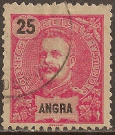 Angra - 1898 King Carlos 25 Réis - Angra