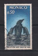 YT N° 859 - Oblitéré - Pollution Des Mers - Used Stamps