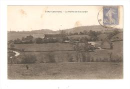 CPA : 58 - Nièvre - Varzy ( Environs ) : La Ferme De Vauvardin : Bâtiments  - Chateau Ou église Au Fond -  Peu Commune - Autres & Non Classés