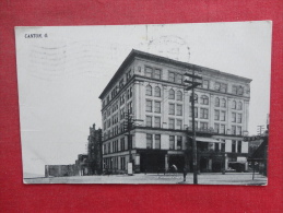 Canton Ohio  McKinnely Hotel 1908 Cancel     Ref 1134 - Autres & Non Classés