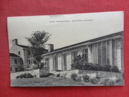 Maryland > Baltimore  Mary Fisher Hall Goucher College  1950 Cancel     Ref 1134 - Baltimore