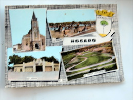 Carte Postale Ancienne : NOGARO En 4 Vues - Nogaro