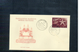 Trieste Zone B 1952 Michel 83 Philatelic Exibition FDC - Storia Postale