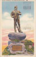 Vermont Rutland Statue In Honor Of The Green Mountain Boys 1949 - Rutland