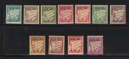 CONGO N° Taxes 1 à 11 * - Unused Stamps