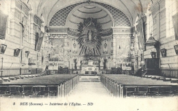 PICARDIE - 80 - SOMME - RUE - Intérieur De L'Eglise - Rue