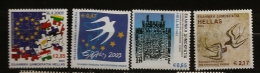 Grèce Hellas 2003 N° 2129 / 32 ** Union Européenne, Présidence Grecque, Hirondelle, Oiseau, Puzzle, Chypre, Slovénie - Ungebraucht