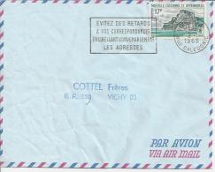 Nèlle CALEDONIE - LETTRE DE NOUMEA A DESTINATION DE VICHY - FR - - Lettres & Documents