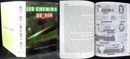 Les CHEMINS De FER / Larousse Illustré 1964 - Chemin De Fer & Tramway