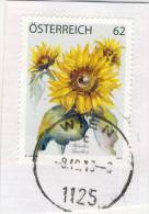 Österreich - Gebrauchte Treuebonusmarke 2012 - Sonnenblume - Nur Für Abonennten - Ungebraucht