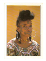 Niger: Tahoua, Femme Peule Sedentarisee, Jeune Femme Avec Bijoux (13-4520) - Niger