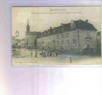 LAMARCHE (Vosges) - Chapelle De L'Hôpital, Pensionnat Et Ecole Communale Des Filles - Animée - Lamarche