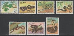 Viet Nam. Snakes. 1989. MNH Set. SCV = 5.75 - Serpents