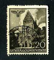 3352e  Gen.Government  Michel #44  Used~  ( Cat.€.20 )  Offers Welcome! - Generalregierung