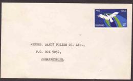 South Africa On Cover - 1966 - Bird In Flight - Lettres & Documents