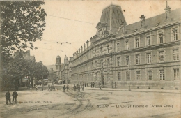 08 SEDAN  LE COLLEGE TURENNE ET AVENUE CRUSSY - Sedan