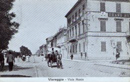 [DC7480] VIAREGGIO (LUCCA) - TOSCANA - VIALE MANIN - Viaggiata 1909 - Old Postcard - Viareggio