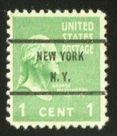 Presidential Series 1938 - Precancels