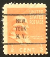 Presidential Series 1938 - Precancels