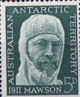 Australian Antarctic 1961 5d Mawson MH - Ungebraucht