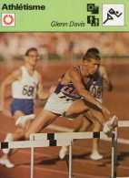 ATHLETISME  @@     400 M HAIES   @@ GLEN DAVIS - Athlétisme