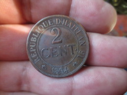 HAITI - 2 CENT 1894- SUP+ VOIR PHOTOS - Haïti