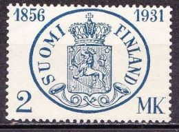 FINLAND : 1931 75 Jahre Finnische Briefmarken 2 M. Blau Mit Falz Michel 168 - Nuevos