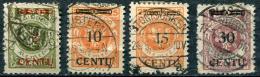 MEMEL - N° 167 + 169 + 170 + 172 - TOUS OBL - SUP - Memel (Klaïpeda) 1923