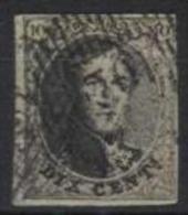 Belgique - N150 - Médaillon N°10 Obl. D102 Lodelinsart - Margé - 1858-1862 Medallions (9/12)