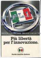 CARTOLINA PARTITO LIBERALE ITALIANO POLITICA - Political Parties & Elections
