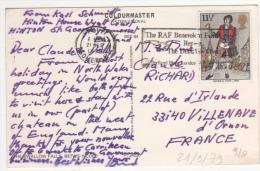 Timbre Yvert N° 910 / Carte , Postcard Du  21/09/79  De Yfovii ? - Lettres & Documents