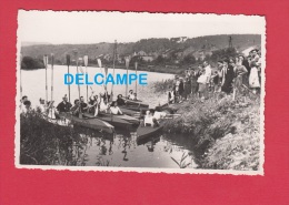 CPA Photo - A Identifier En Moselle - Canoë Sur Une Boucle De La Sarre - 1952 - Unclassified