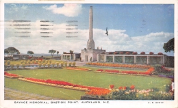 ¤¤   -  NOUVELLE-ZELANDE   -   AUKLAND   -  Savage Mémorial , Bastion Point   -  ¤¤ - Nouvelle-Zélande