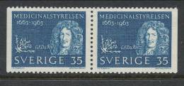 Sweden 1963 Facit # 549 BB, 300th Anniv. Of The Medical Board MNH (**) - Neufs