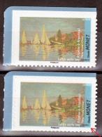 FRANCE VARIETE  N° YVERT ADHESIF 829  / MAURY  ADHESIF ... OEUVRE DE MONET NEUFS LUXE - Unused Stamps