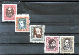 5 Valeurs N+ 240/44 De 1919 Neuf * - Ongebruikt