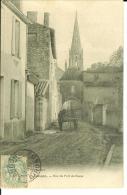 CPA  LANGON, Rue Du Port De Bazas  8951 - Langon